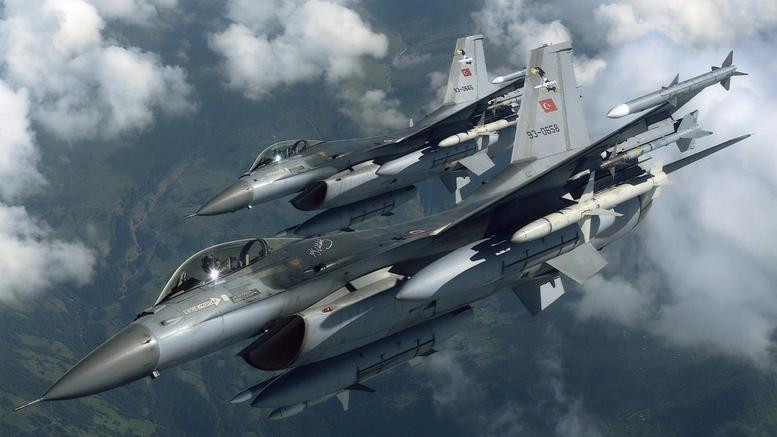 Εικονικές αερομαχίες από τουρκικά F-16 ανατολικά της Ρόδου